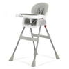 Dream On Me Portable 2-In-1 Table Talk High Chair, Gray
