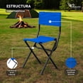 thumbnail image 4 of Silla Banquillo Tubulares Plegable de Lona para Camping/Pesca, 4 of 6
