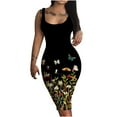 thumbnail image 1 of Vestidos Para Mujer Vestidos Casuales de Moda Estampado Erógeno Hombro Frío Flaco Tanque Sin Mangas Vestido Ajustado Odeerbi  ODB156486, 1 of 5