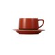 thumbnail image 1 of Taza de cerámica retro roja de gran capacidad, taza de agua for oficina, taza de café for el hogar, 1 of 6