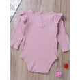 thumbnail image 6 of Dewadbow Infant Newborn Baby Long Jumpsuit Romper Bodysuit Clothes Outfit, 6 of 6