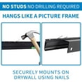 thumbnail image 4 of Studless Drywall TV Mount for 13-55 inch TVs, No Stud TV Wall Bracket Max VESA 400x400mm up to 100 lbs Universal Fits Most LED LCD Plasma Flat/Curved Screen TVs & Monitors-Upgraded Bubble Level, 4 of 5
