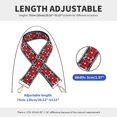 thumbnail image 2 of DONGTIAN Embroidered Bag Straps Replacement Adjustable Guitar Strap Shoulder Purse Straps Replacement Crossbody Silver Clasp Style 04, 2 of 4