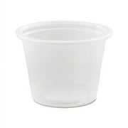 Conex Complements Ploypropylene Portion/Medicine Cups 1 oz, Clear, 125/Bag, 20 Bags/Carton