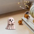thumbnail image 1 of Figura de fantasma de Halloween, mini estatua de fantasma, decoración de Halloween, adorno de escritorio, adorno de escritorio, escultura de madera Estilo B, 1 of 8
