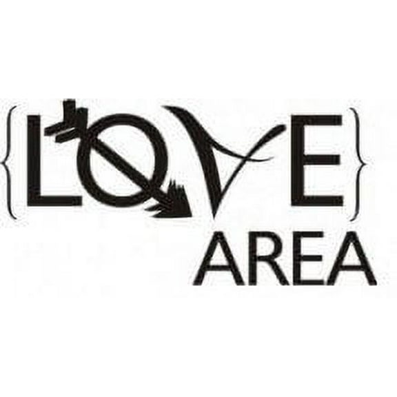 Custom Wall Decal Love Area Picture Art Living Room Peel & Stick Sticker - Vinyl Wall Decal