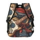 thumbnail image 4 of Disketp Samurai Frog Guitar Mochila Estampada para Hombre y Mujer – Mochila Ligera Clásica con Múltiples Bolsillos para Universidad, Trabajo y Viajes-One Size, 4 of 5