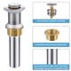 thumbnail image 3 of Matsuzay Filtros de drenaje de rebote para lavabo, accesorios de enchufe de acero, escurridor de cocina, accesorios para fregaderos, tubería, Juegos de accesorios de baño sin agujero, 3 of 6