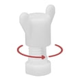 thumbnail image 3 of Luxshiny 30 Pcs Accessoires de Serre Vis Blanches pour Installations Agricoles, 3 of 8