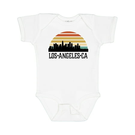 

Inktastic Los Angeles California Skyline Retro Gift Baby Boy or Baby Girl Bodysuit