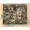 thumbnail image 2 of Henri de Groux 14x12 Black Ornate Wood Framed Double Matted Museum Art Print Titled: Christ Among His Tormentors (1894-1898), 2 of 5