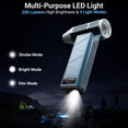 thumbnail image 4 of Hingso Compressed Air Duster, 380000RPM Powerful Electric Air Duster with LED Light, 4-Gear Rechargeable Mini Blower with Brushle, 4 of 8
