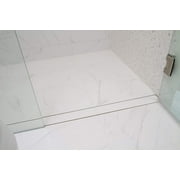 Mark E Industries Goof Proof 48in Linear Shower Drain Kit with TileOn Insert Top