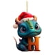 thumbnail image 2 of Adorno navideño para perros | Regalo para amantes de las mascotas | Colgante plano de acrílico para la decoración del árbol de Navidad | Adorno colgante para el hogar para dueños de perros, 2 of 2