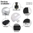 thumbnail image 3 of USB Mini Disco Light, Party Lights Ball Sound Activated, DJ Disco Ball Stage Lights, 3 of 6