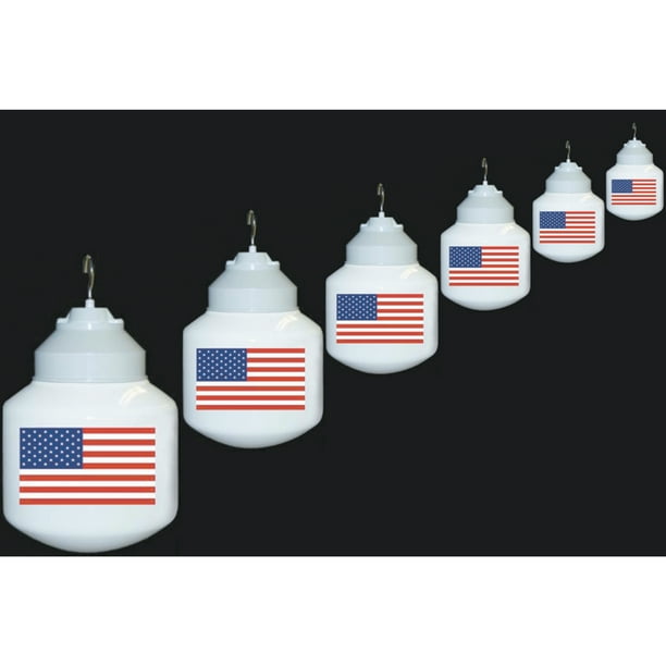 Polymer Products 6" RV Globe Lights String of 6