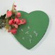 thumbnail image 3 of 1 juego de jaula de espuma con forma de flor y ventosa, base de barro con forma de corazón para arreglos florales de boda en el coche., 3 of 8