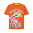 thumbnail image 2 of Nickelodeon Spongebob Squarepants Short Sleeve T-Shirt (Boys), 3 Pack, Sizes 4-12, 2 of 7