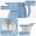 thumbnail image 5 of 900ML 304 Stainless Steel Insulated Kettle Household Sealed And Leak-proof High Quality Insulated Coffee Pot (Light Grey,0.9L), 5 of 7