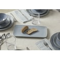 thumbnail image 3 of Oneida Entertain Artisanal Stripe Blue Stoneware Hors d'Oeuvres Serving Tray, 3 of 5