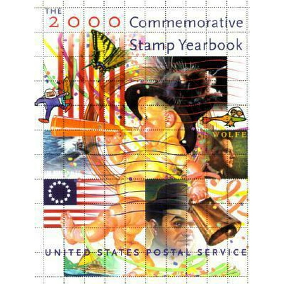 Pre-Owned The 2000 Commemorative Stamp Yearbook (Hardcover) 0060198966 9780060198961
