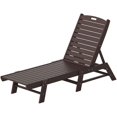 thumbnail image 4 of Paradise Chaises Longues Adirondack en Plastique pour Extérieur (Ensemble de 2), 4 of 9