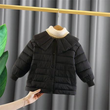 

Hunpta Newborn Infant Babys Girls Winter Solid Warm Thick Cotton Long Sleeve Padded Clothes Coat Jacket