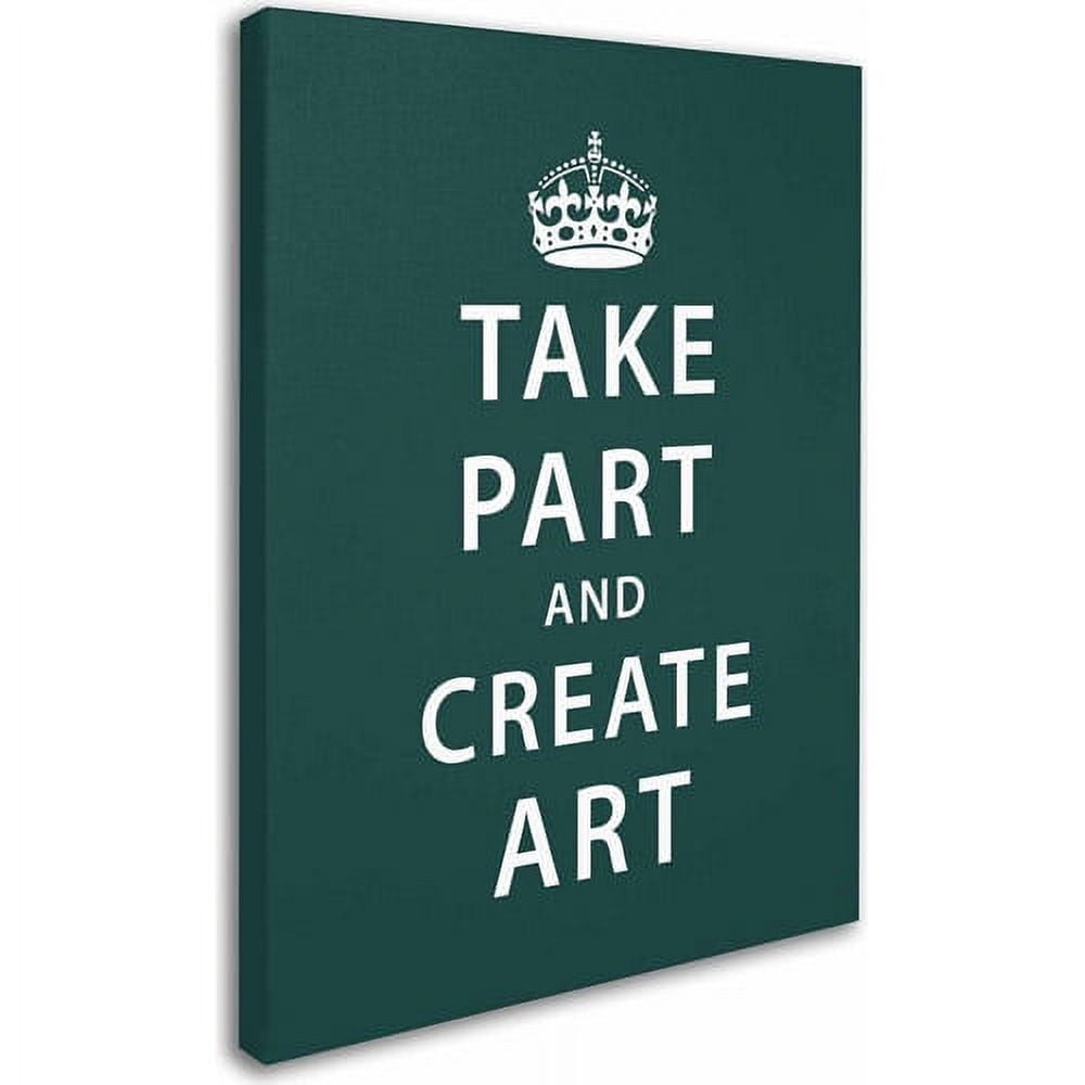 Trademark Fine Art "Create Art" Canvas Art by Megan Romo