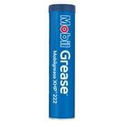 Mobilgrease XHP 222, Blue, Lithium Complex, Multipurpose Grease, 13.7 oz, 2 NLGI Grade