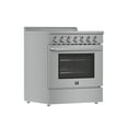 thumbnail image 2 of Forno Paolo 30-Inch Freestanding Electric Range, Stainless Steel, 4.38 cu.ft, True Convection Oven, Energy Efficient, 2 of 5
