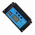 thumbnail image 2 of Controlador de carga solar automático PWM de 50 A, 12 V y 24 V (50 A), 2 of 14