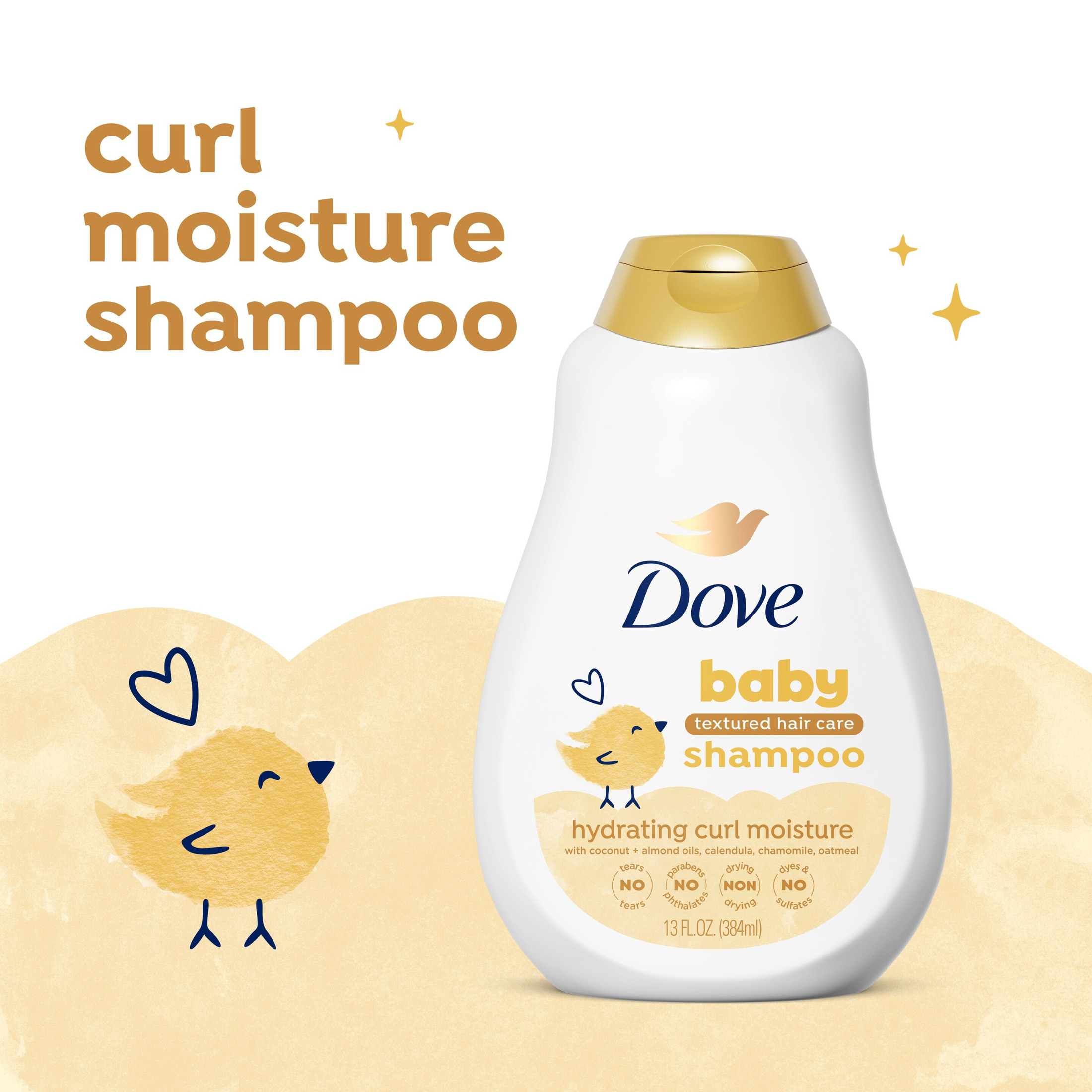 Baby Dove Curl Nourishment Baby Shampoo, 13 fl oz photo 5