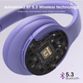 thumbnail image 3 of Auriculares Bluetooth DOQAUS Upgrade Over Ear 90 h de reproducción, 3 of 8