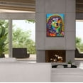 thumbnail image 3 of Epic Graffiti 'I Love You Daddy' by Dean Russo, Canvas Wall Art, 26"x34", 3 of 8