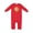 Red, variant on Kawaii Happy Chocolate Chip Cookie Baby Romper Coveralls