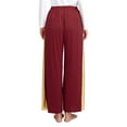 thumbnail image 4 of Miutii Women Praise Dance Palazzo Pants Loose Metallic Church Worship Costume Lyrical Spiritual Burgundy XXL, 4 of 9
