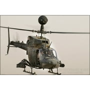24"x36" Gallery Poster, oh-58 kiowa OH-58D Kiowa Warrior