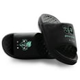 thumbnail image 2 of Unisex ISlide Breanna Stewart Black New York Liberty Round 21 Motive Slide Sandals, 2 of 5