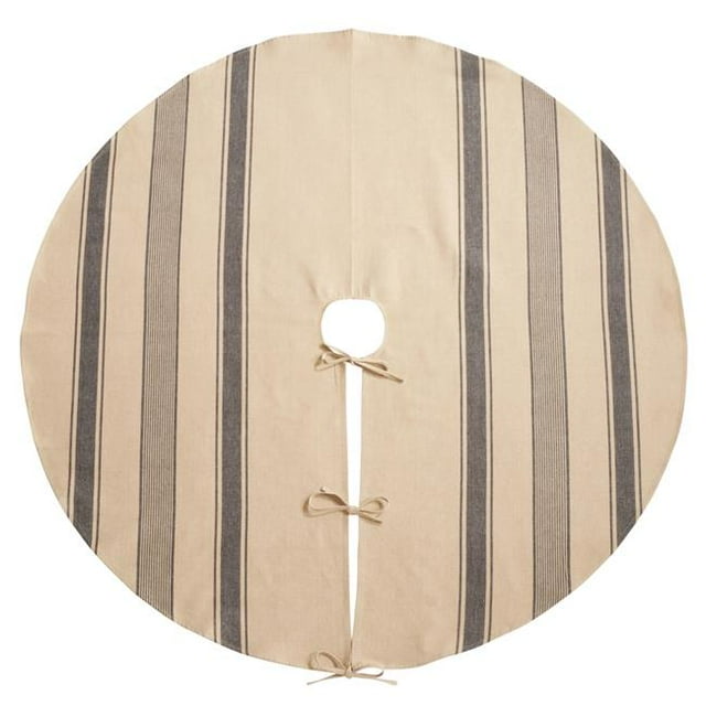Jupe Ronde de 72 Po. Design à Bandes Bleu Marine