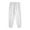 White, variant on HAiming Mens Drawstring Sweatpants Casual Elastic Waisted Joggers Pants Athletic Workout Lounge Trousers with Pockets
