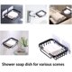 thumbnail image 4 of KAIYANG Jabonera de baño de aluminio autoadhesiva para platos y esponjas, 4 of 4