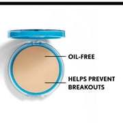 COVERGIRL Clean Matte Pressed Powder, 525 Buff Beige, 0.35 oz
