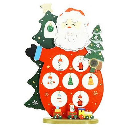 Northlight Santa Claus Cut-Out Ornament Holder Christmas Decoration - 10.25