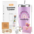 thumbnail image 1 of Set de regalo Cuploov Teacher Appreciation, vaso de 600 ml, acero inoxidable, 1 of 9