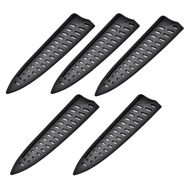 Fundas para cuchillos de PP, Protector de borde de cuchillos para hoja de cuchillo, Protector de hoja portátil práctico y duradero para casa y 205x45mm