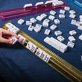 thumbnail image 5 of 4Pcs Modern Mahjong Rack & Pusher Combo, Mahjong All-in-One Tile Rack & Pusher, Multicolor Acrylic Mahjong Rack & Pusher Combo, Clear Combo Rack (Yellow), 5 of 6