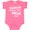 Hot Pink, variant on Inktastic Lacrosse Teamwork Boys or Girls Baby Bodysuit