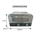thumbnail image 4 of Equator 0.5 Cu.Ft. Indoor/Outdoor Pizza Oven Cooks 12-Inch Pizzas, 4 of 4