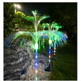 thumbnail image 3 of LED Solar Fiber Optic Tree Light, Color Changing, IP65 Waterproof, Outdoor Waterproof Decorative Landscape Light with Star Topper for Garden, Courtyard, 2-Layer Jellyfish, 3 of 8