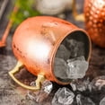 thumbnail image 5 of Mule de Moscú, tazas de cobre, taza de metal, taza de acero inoxidable para cerveza, cóctel y café, 5 of 5